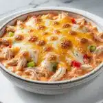 Football Tailgate Buffalo Chicken Dip - featured image