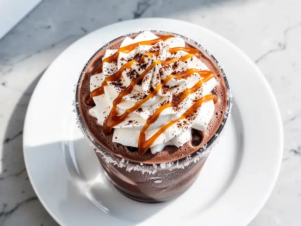 Perfect Frozen Hot Chocolate: 1-Step Easy Recipe 4 frozen hot chocolate preparation steps