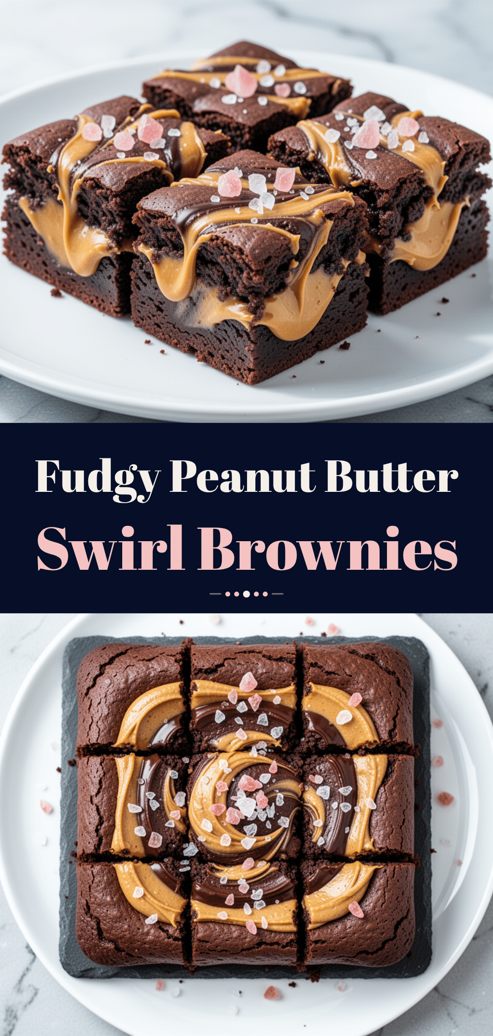 Fudgy Peanut Butter Swirl Brownies: Easiest Dessert 5 fudgy peanut butter swirl brownies recipe