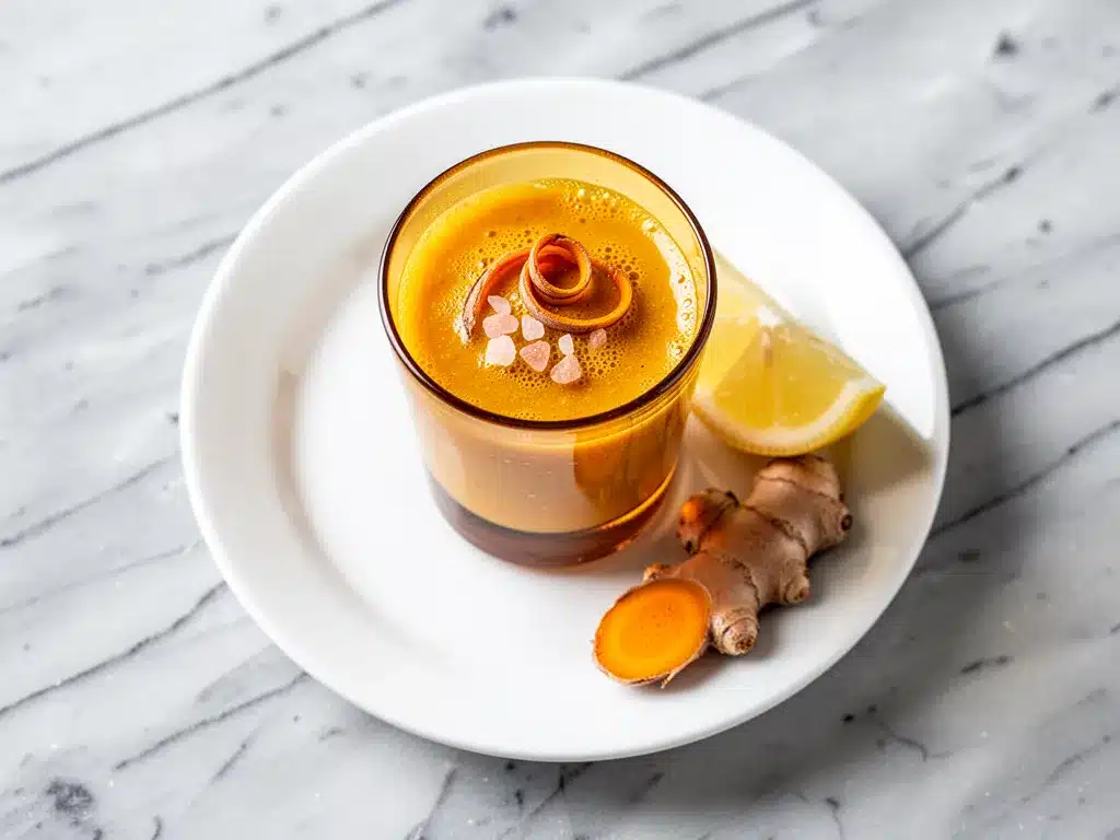 Ginger Turmeric Immunity Shot: Easy 5-Minute Healthy Drink 4 Ginger Turmeric Immunity Shot preparation steps