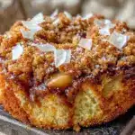 gluten-free apple cinnamon coffee cake - featured image