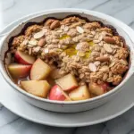 gluten-free fall apple crisp - featured image