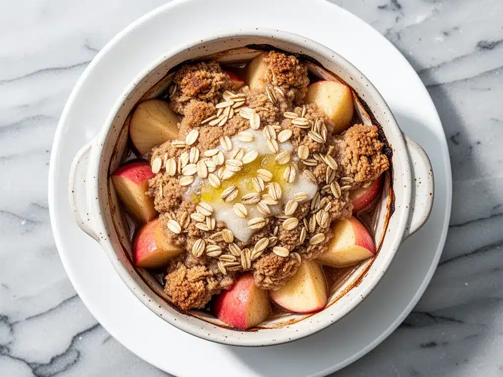 Gluten-Free Fall Apple Crisp: Easy No-Bake Recipe 4 gluten-free fall apple crisp preparation steps