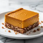 gooey pumpkin cheesecake bars - featured image
