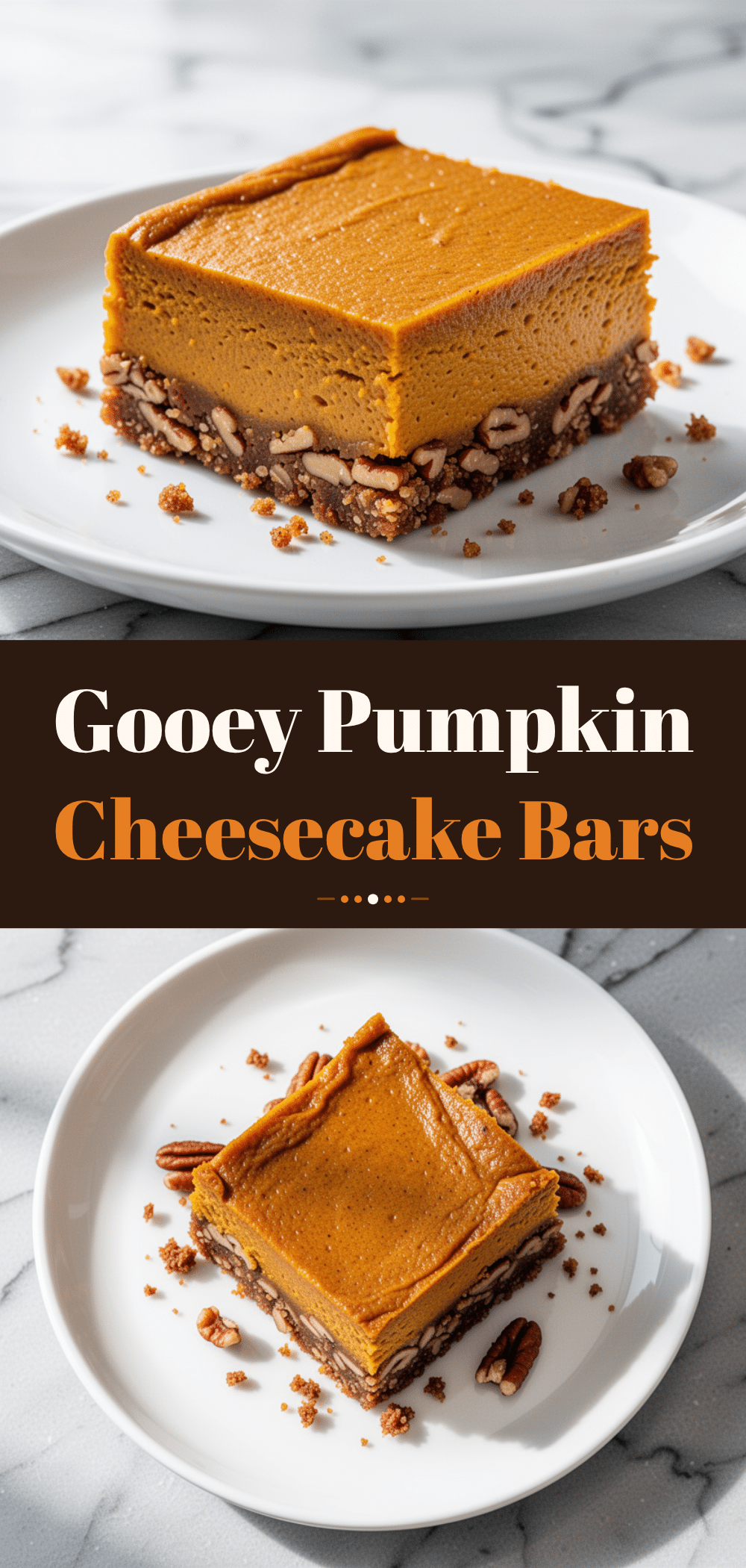 Gooey Pumpkin Cheesecake Bars: Best Holiday Party Recipe 5 gooey pumpkin cheesecake bars recipe