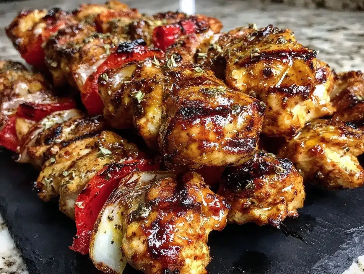 High-Protein Greek Yogurt Chicken Souvlaki: Easy Kids Recipe 4 Greek Yogurt Chicken Souvlaki preparation steps