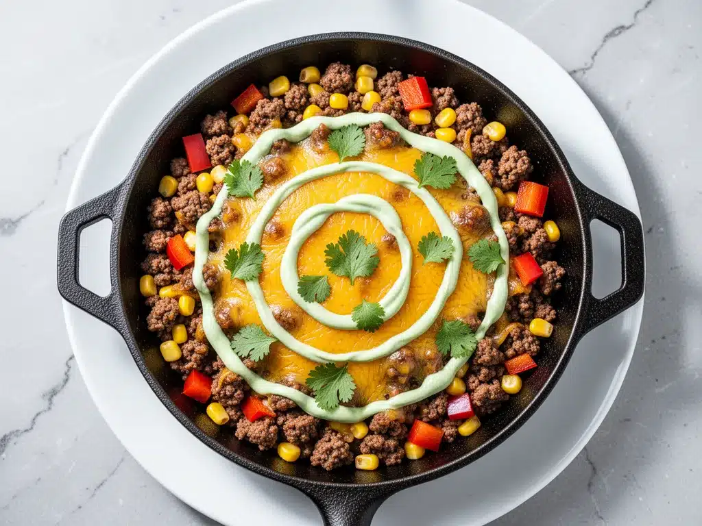 Ground Beef Taco Skillet: Easy 30-Minute Dinner 4 Ground Beef Taco Skillet preparation steps