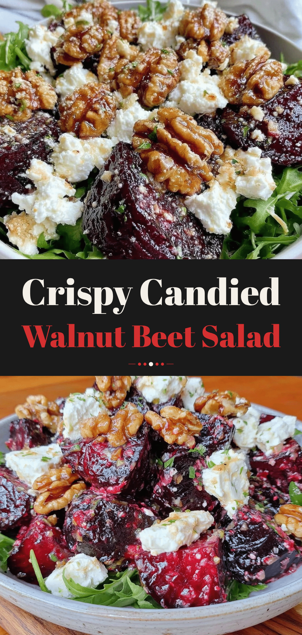 Harvest Roasted Beet and Goat Cheese Salad: Make It Once, Eat 4 Times 5 harvest roasted beet and goat cheese salad recipe