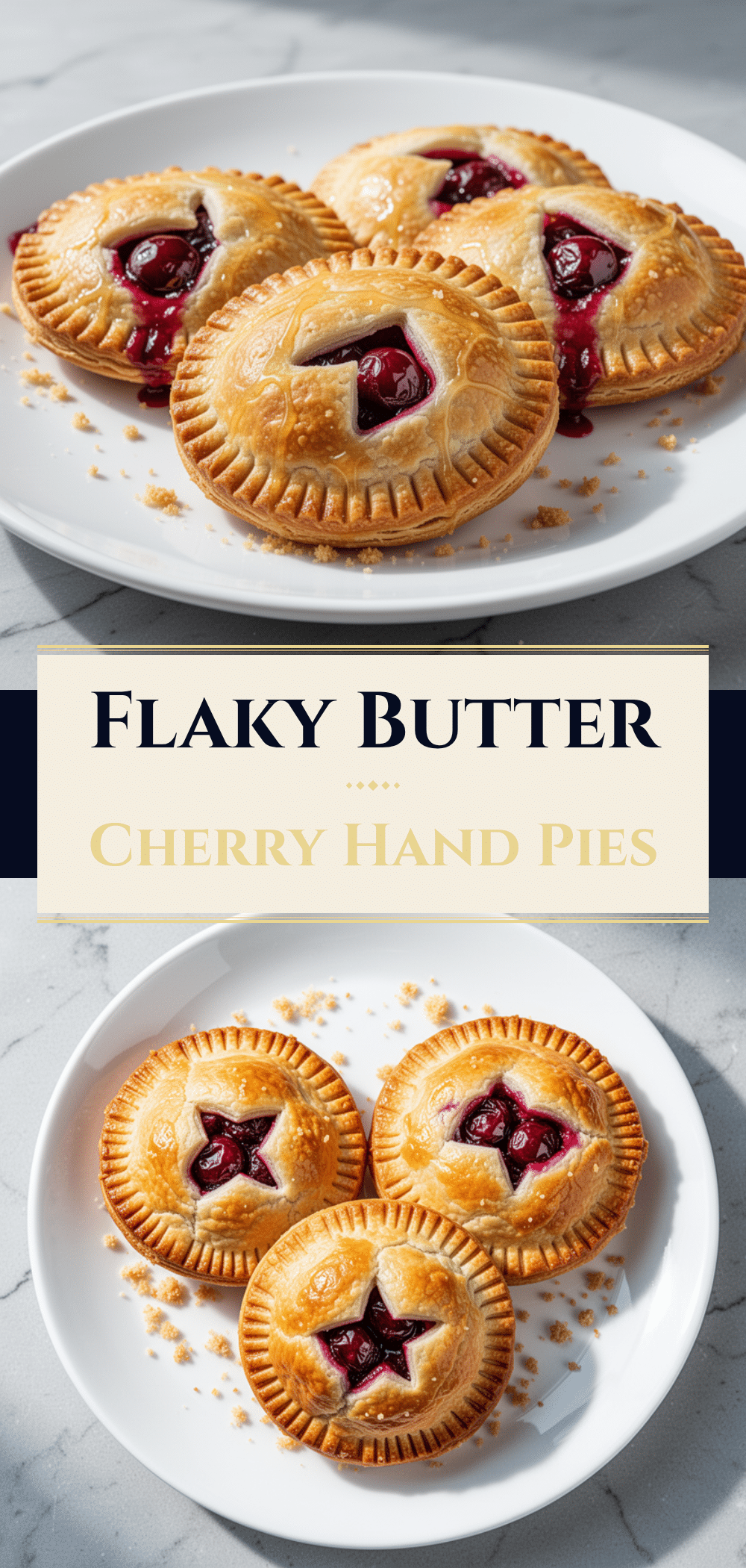 Homemade Cherry Hand Pies: 5-Step Flaky Crust 5 homemade cherry hand pies recipe