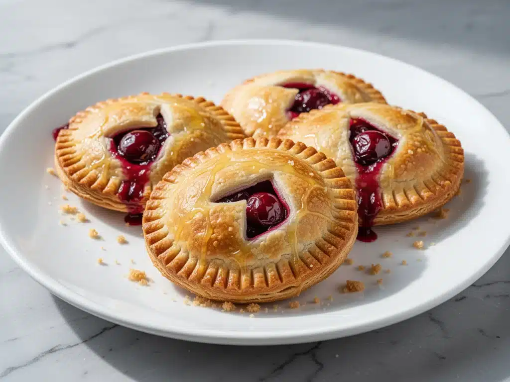 homemade cherry hand pies - featured image