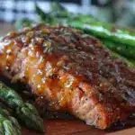 honey garlic glazed salmon - featured image