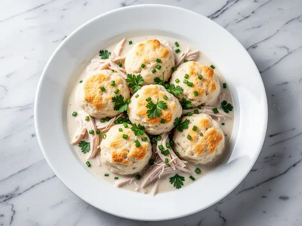 Instant Pot Creamy Chicken and Dumplings 4 Instant Pot creamy chicken and dumplings preparation steps