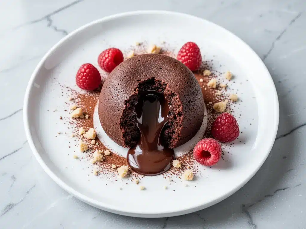 Keto Chocolate Lava Cake: Best 10-Min Almond Flour Recipe 4 keto chocolate lava cake preparation steps