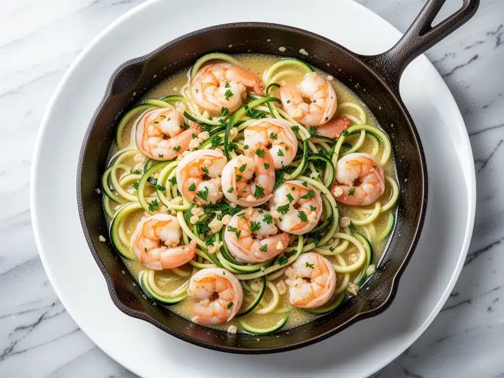 Keto Garlic Butter Shrimp Skillet: 15-Min Low Carb Dinner 4 keto garlic butter shrimp skillet preparation steps