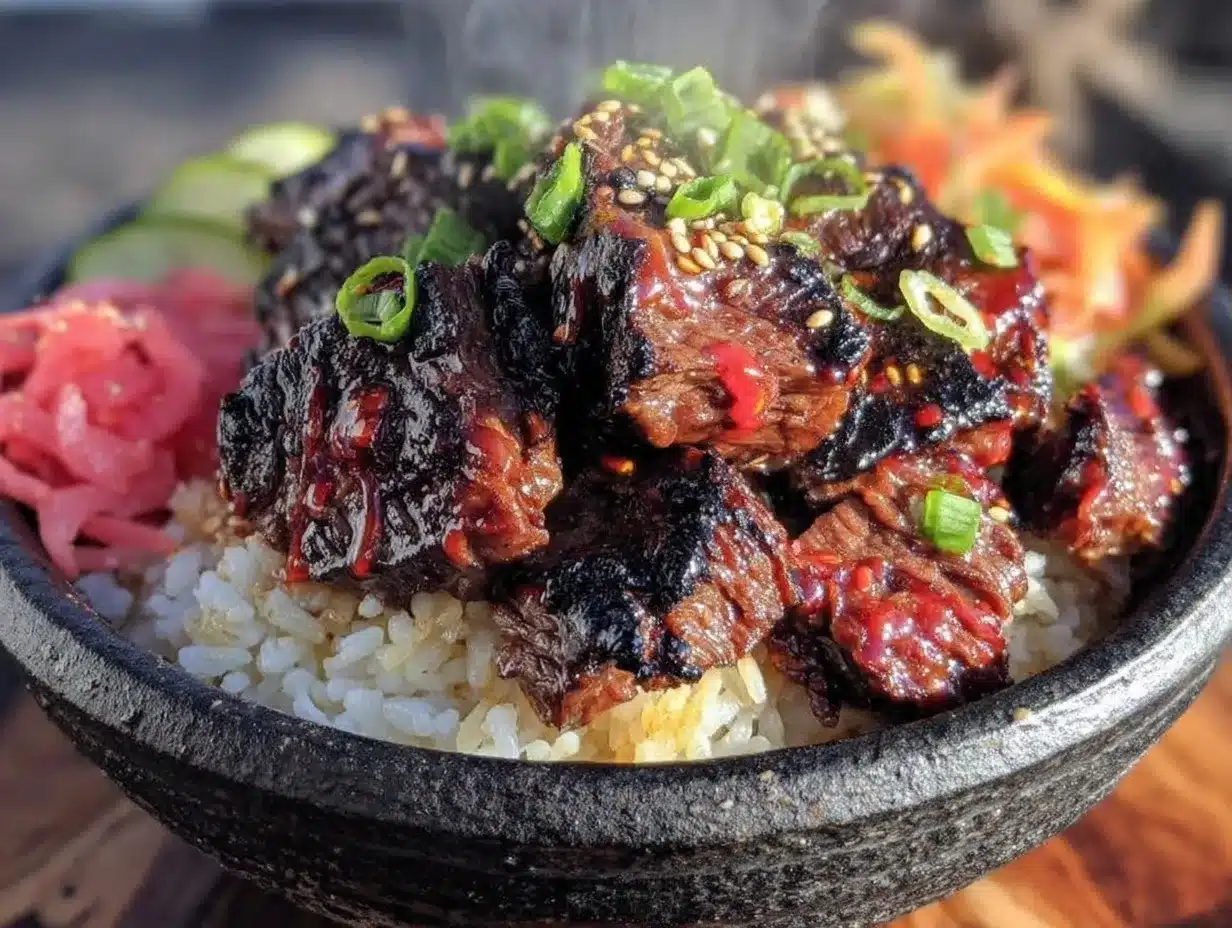 Korean Bulgogi Bowls: Kids Love Helping Make 4 Korean Bulgogi Bowls preparation steps
