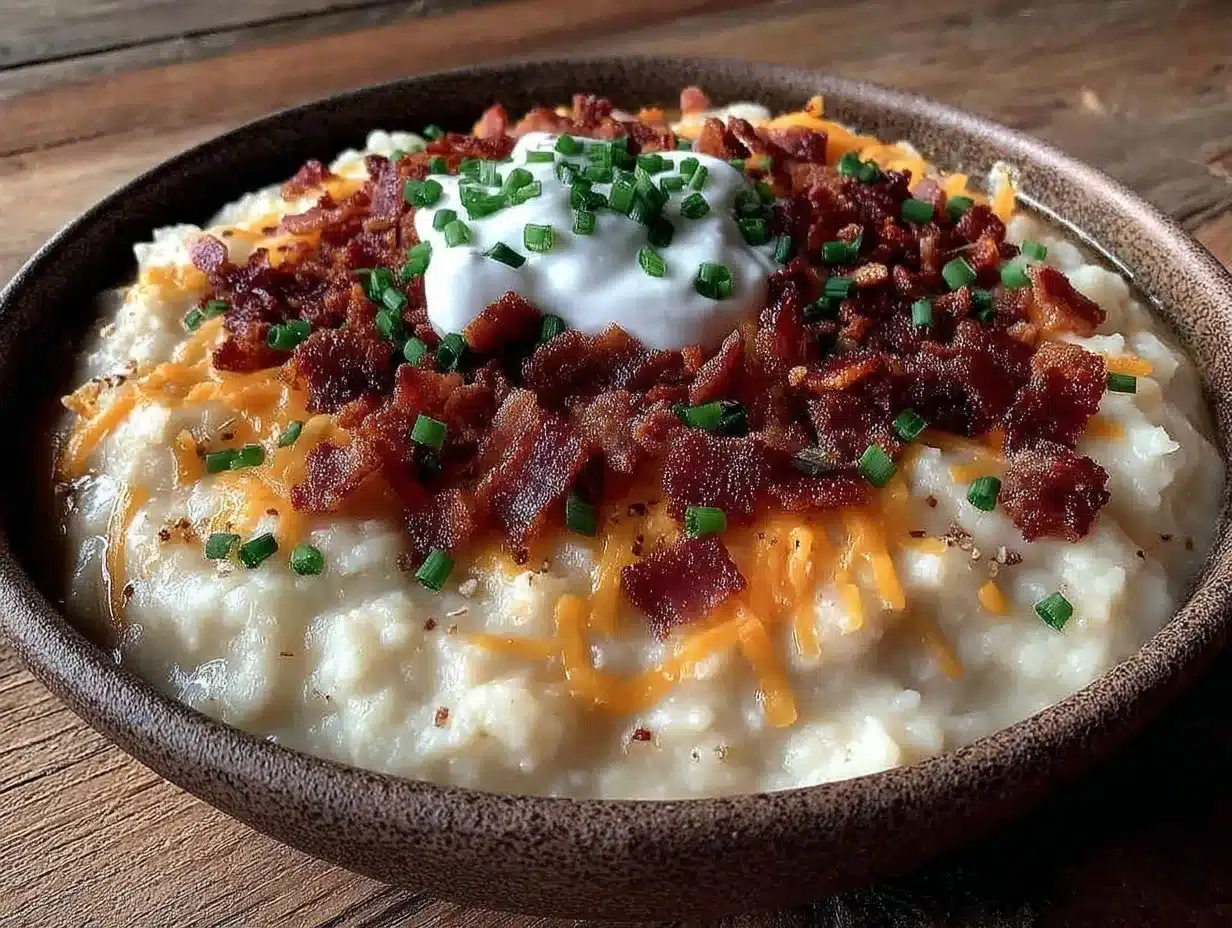 Ultra-Creamy Loaded Baked Potato Soup: Best Family Meal 4 loaded baked potato soup preparation steps