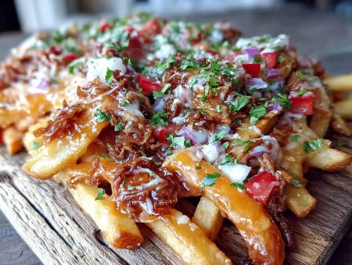 Loaded Nacho Cheese Fries: Best Game Day Snack 4 loaded nacho cheese fries preparation steps