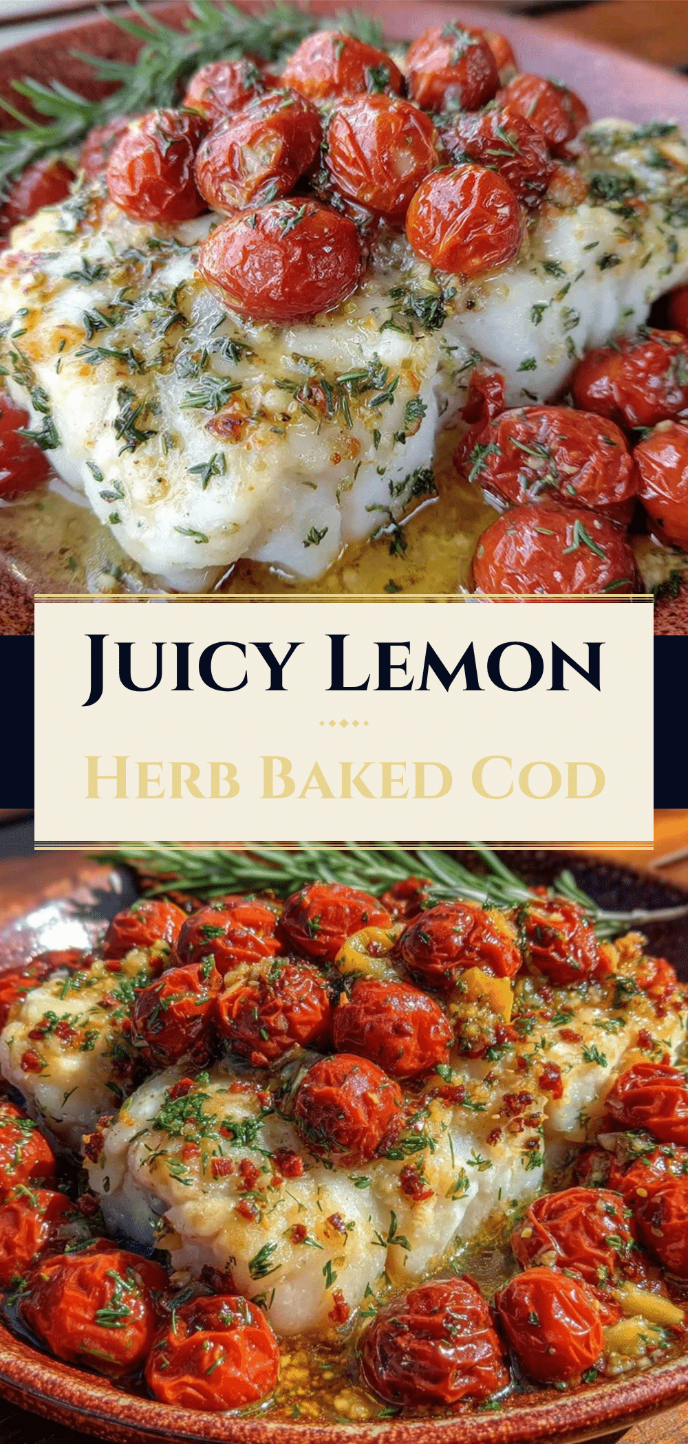 Mediterranean Lemon Herb Baked Cod: 15-Min 1-Pan Dinner 5 Mediterranean Lemon Herb Baked Cod recipe