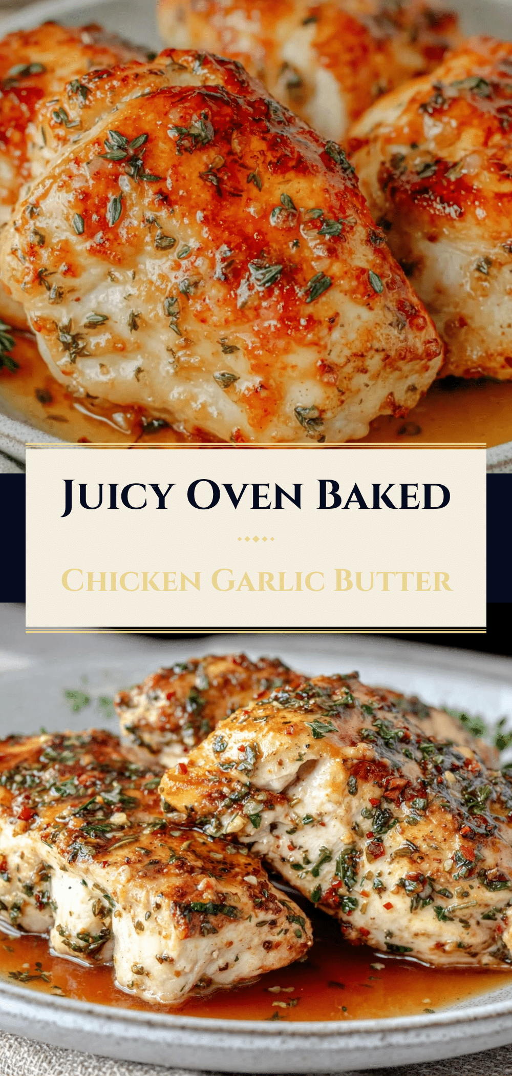 Never-Dry Oven Baked Chicken Breast: Grandma’s Garlic Herb Way 5 never-dry oven baked chicken breast recipe