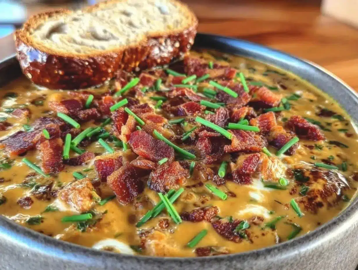 Oktoberfest Beer Cheese Soup: The Self-Care Meal 4 Oktoberfest beer cheese soup preparation steps