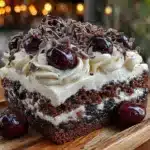 Oktoberfest Black Forest Cherry Cake - featured image