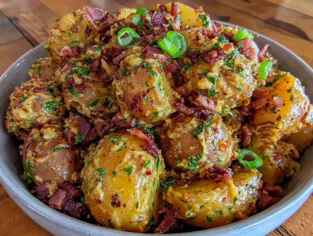 Oktoberfest German Potato Salad: Cheap Family Favorite 4 Oktoberfest German Potato Salad preparation steps