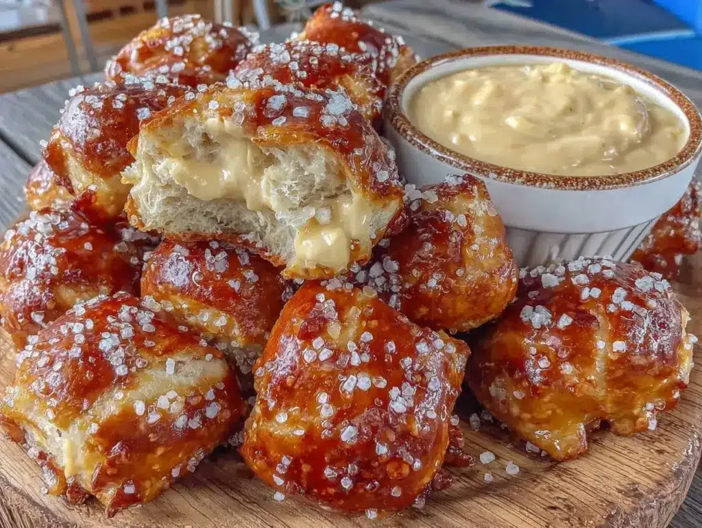 Oktoberfest soft pretzel bites - featured image