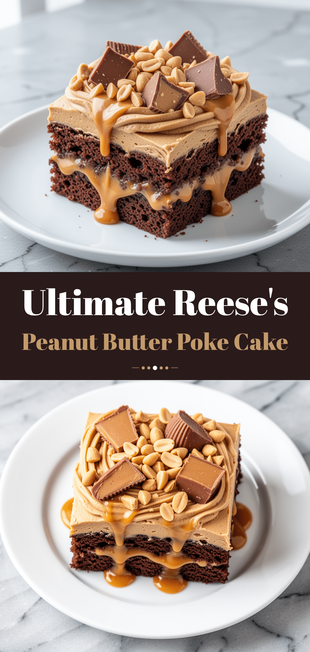 Reeses Peanut Butter Poke Cake: Perfect Game Day Dessert 5 Reeses Peanut Butter Poke Cake recipe