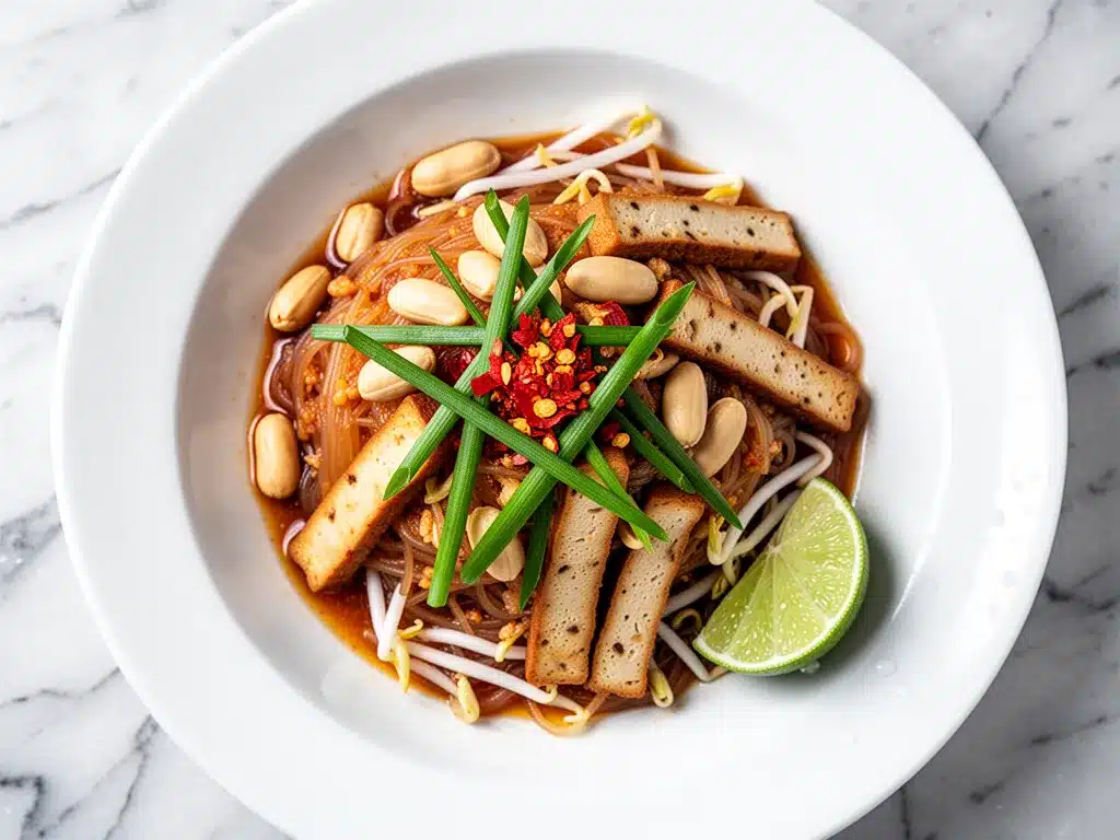 Restaurant-Style Pad Thai: Better Than Takeout 4 Restaurant-Style Pad Thai preparation steps