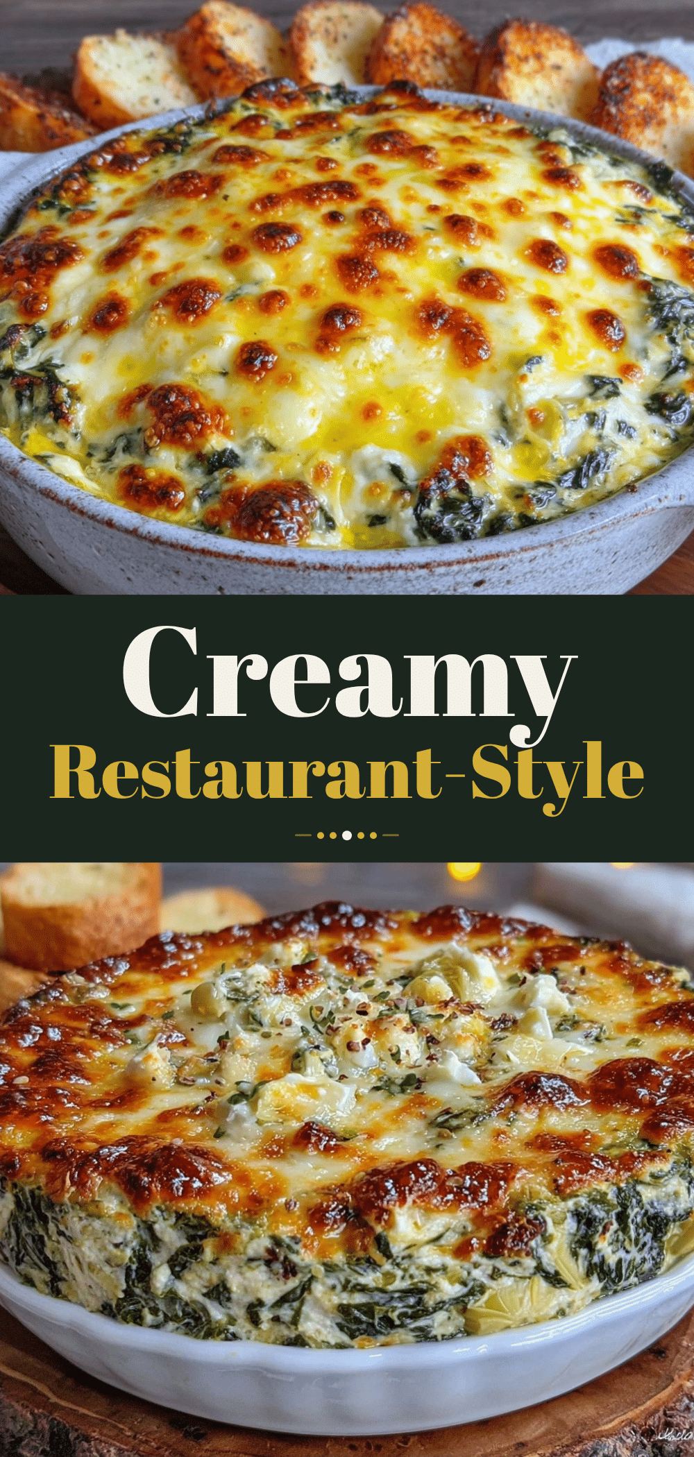 Restaurant-Style Spinach Artichoke Dip: Cheap Single Serve 5 Restaurant-Style Spinach Artichoke Dip recipe