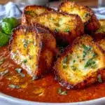 roasted tomato basil soup - featured image