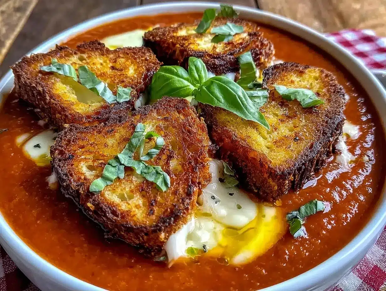 Roasted Tomato Basil Soup: 4 Days of Meal Prep 4 roasted tomato basil soup preparation steps