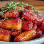 Rosh Hashanah honey roasted carrots - featured image