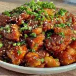 slow cooker honey garlic chicken - featured image
