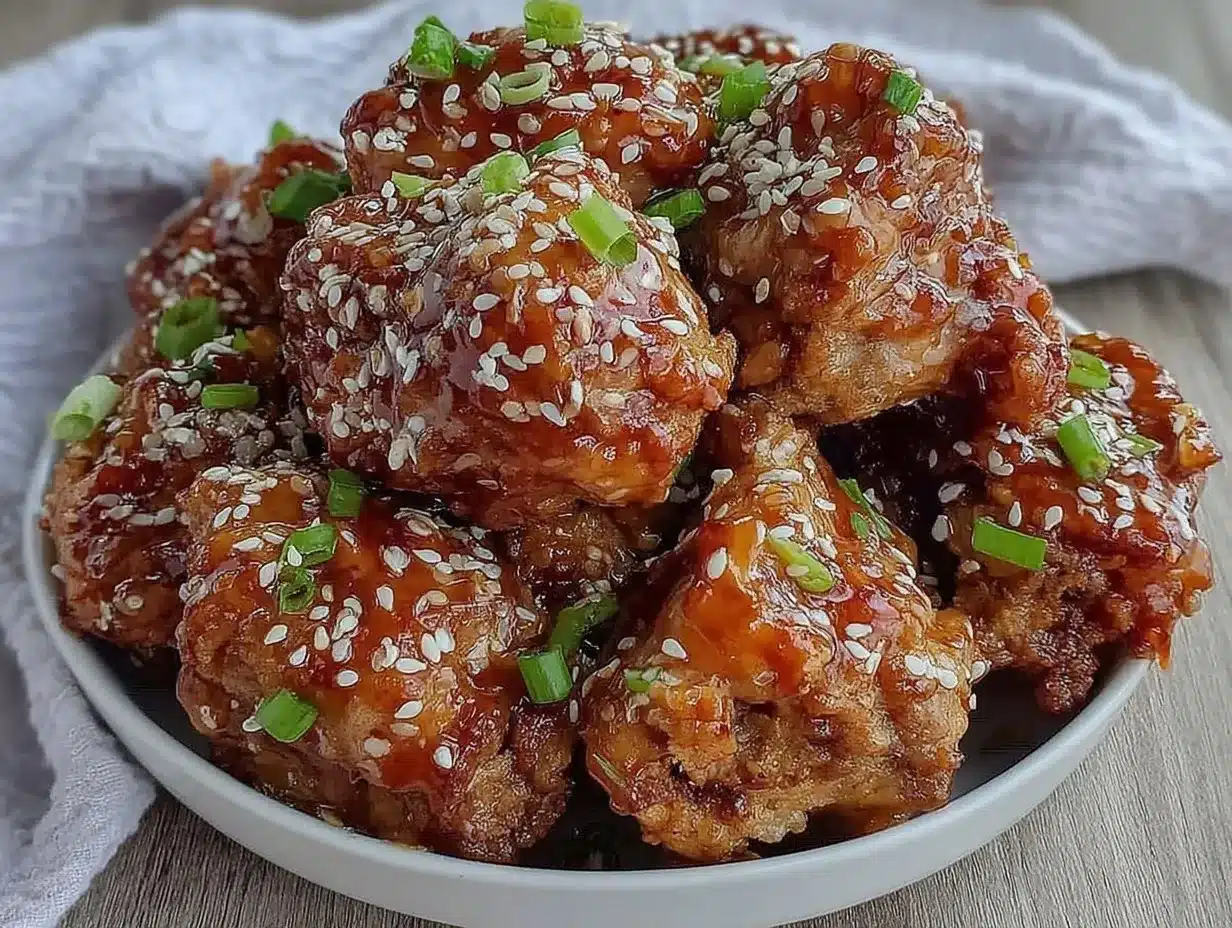 Slow Cooker Honey Garlic Chicken: Sticky Sesame Glaze 4 slow cooker honey garlic chicken preparation steps