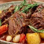 slow cooker pot roast - featured image