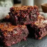 small batch fudgy brownies - featured image