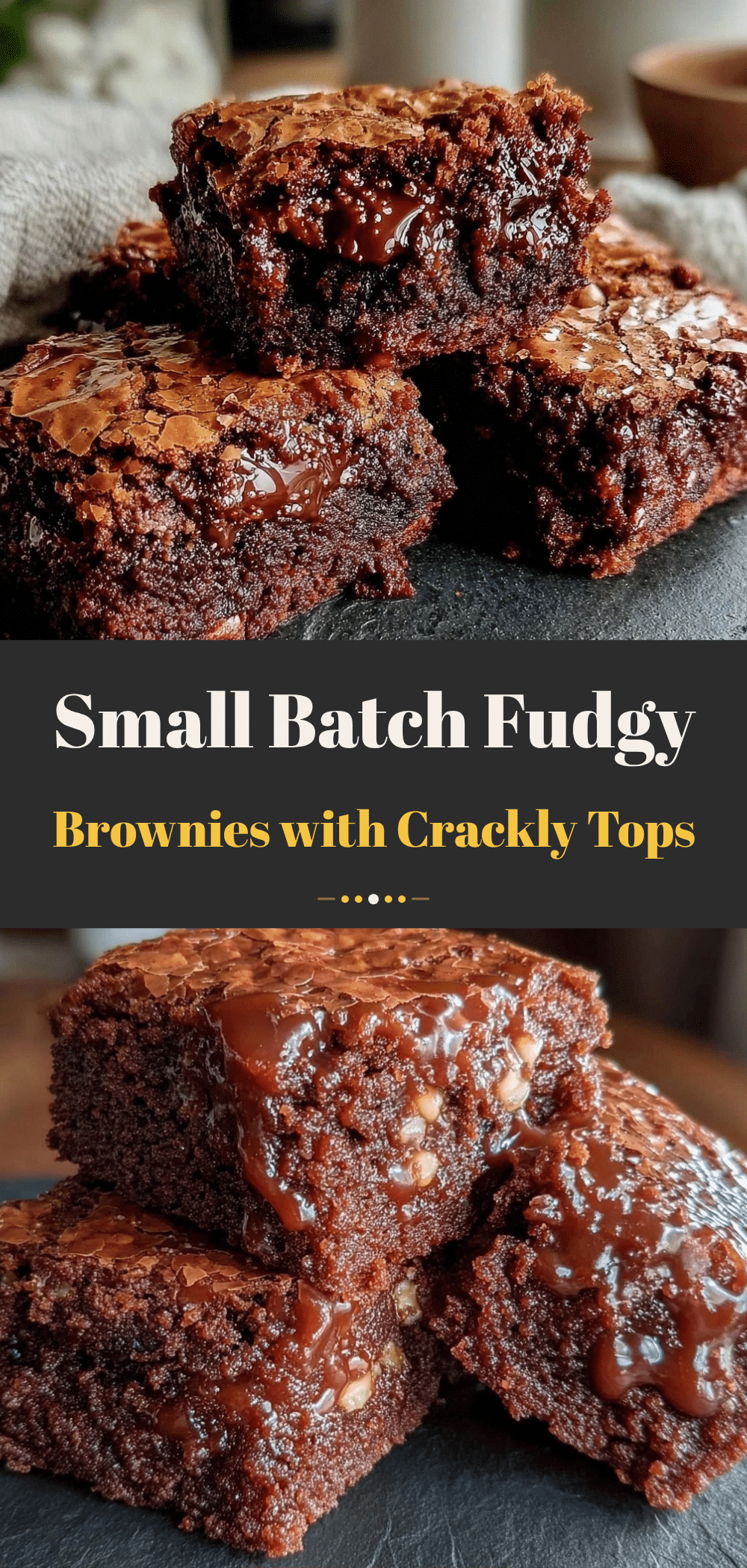Small Batch Fudgy Brownies: Easy Treat for Self Care 5 small batch fudgy brownies recipe