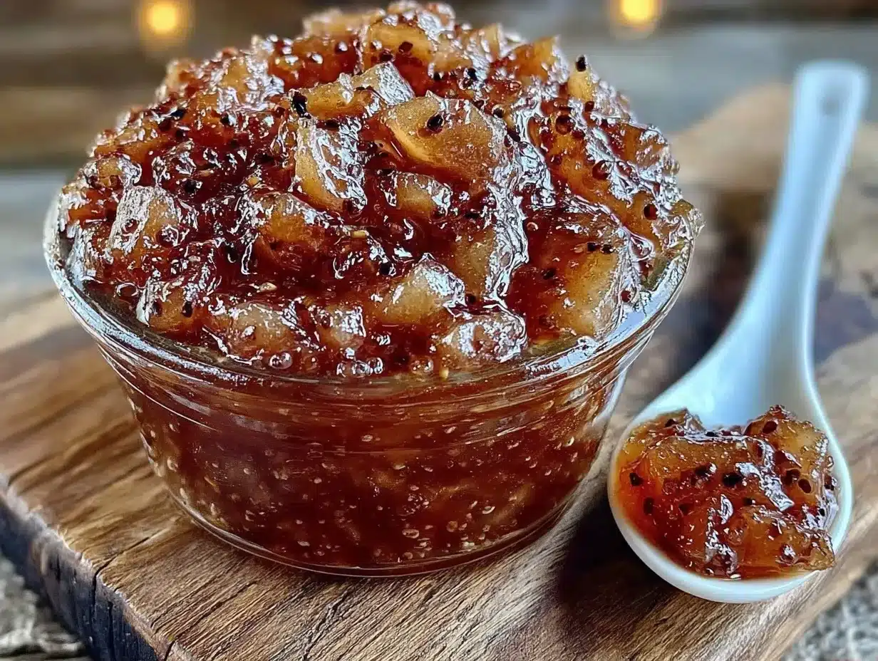 Spiced Pear Preserves: 4 Ingredients You Cant Mess Up 4 spiced pear preserves preparation steps