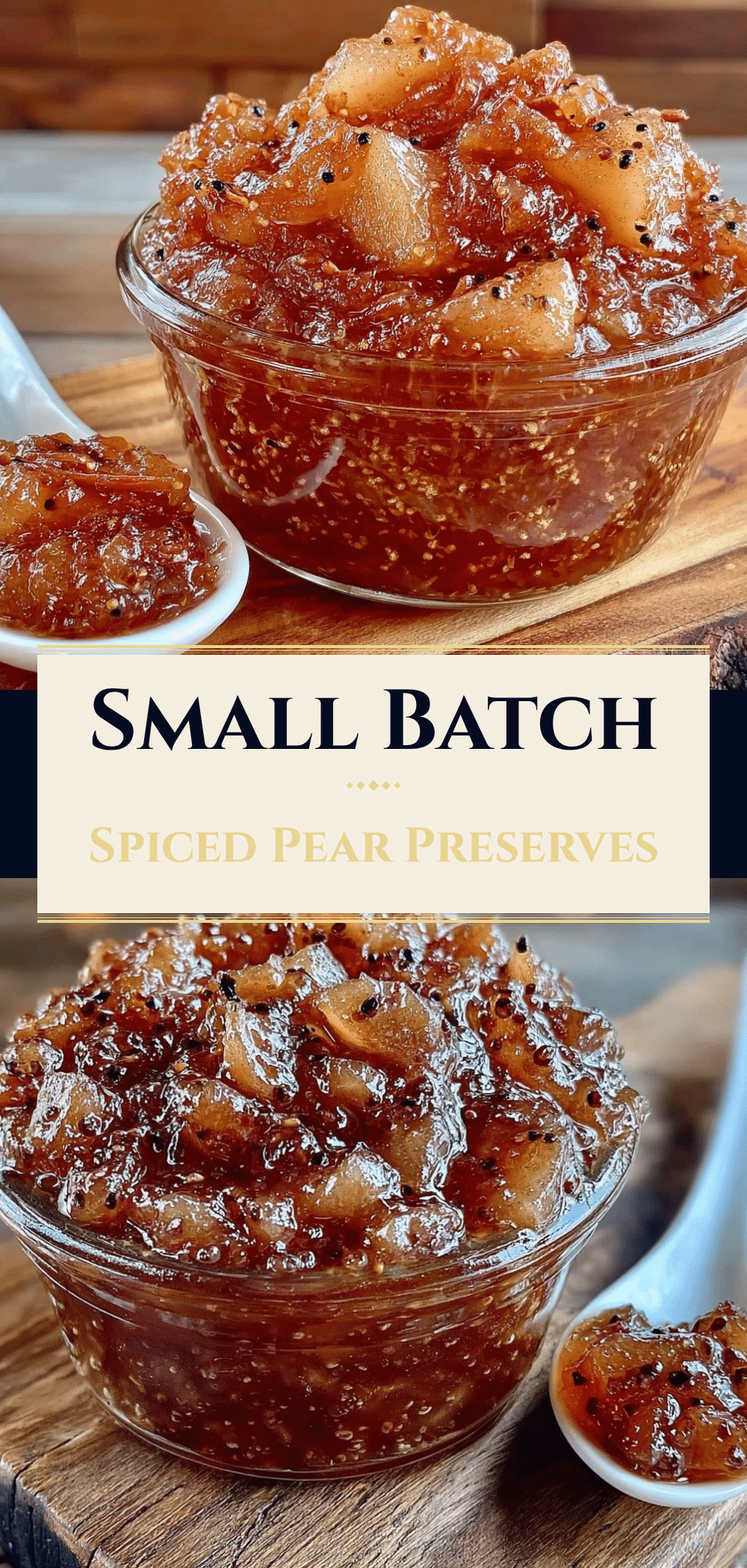 Spiced Pear Preserves: 4 Ingredients You Cant Mess Up 5 spiced pear preserves recipe