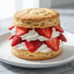 Strawberry Shortcake with Vanilla Whipped Cream - featured image