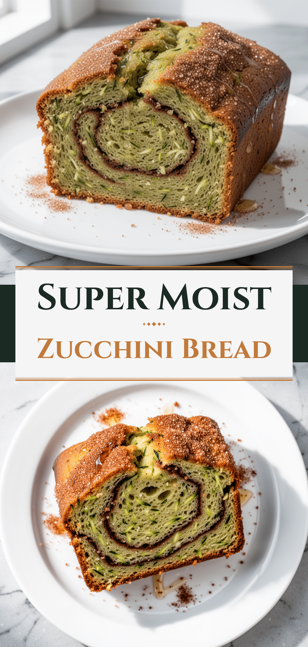 Super-Moist Zucchini Bread: Easy Cinnamon Sugar Crust Recipe 5 Super-Moist Zucchini Bread recipe