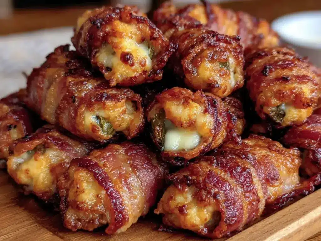 tailgate bacon wrapped jalapeno poppers - featured image