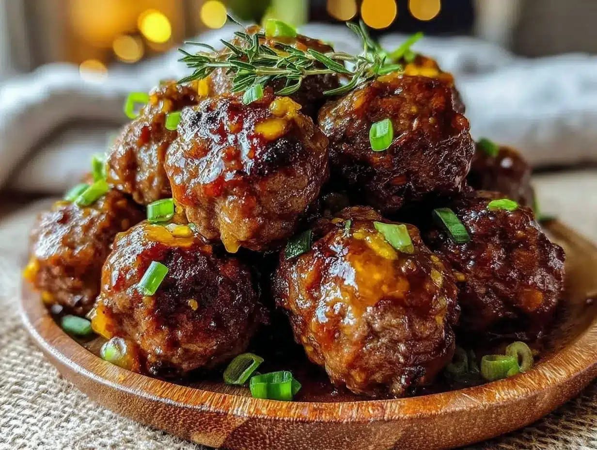 Tailgate Crockpot Honey Garlic Meatballs: 4 Ingredients 4 tailgate crockpot honey garlic meatballs preparation steps