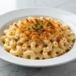 ultra-creamy baked mac and cheese - featured image