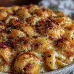ultra-creamy baked mac and cheese - featured image