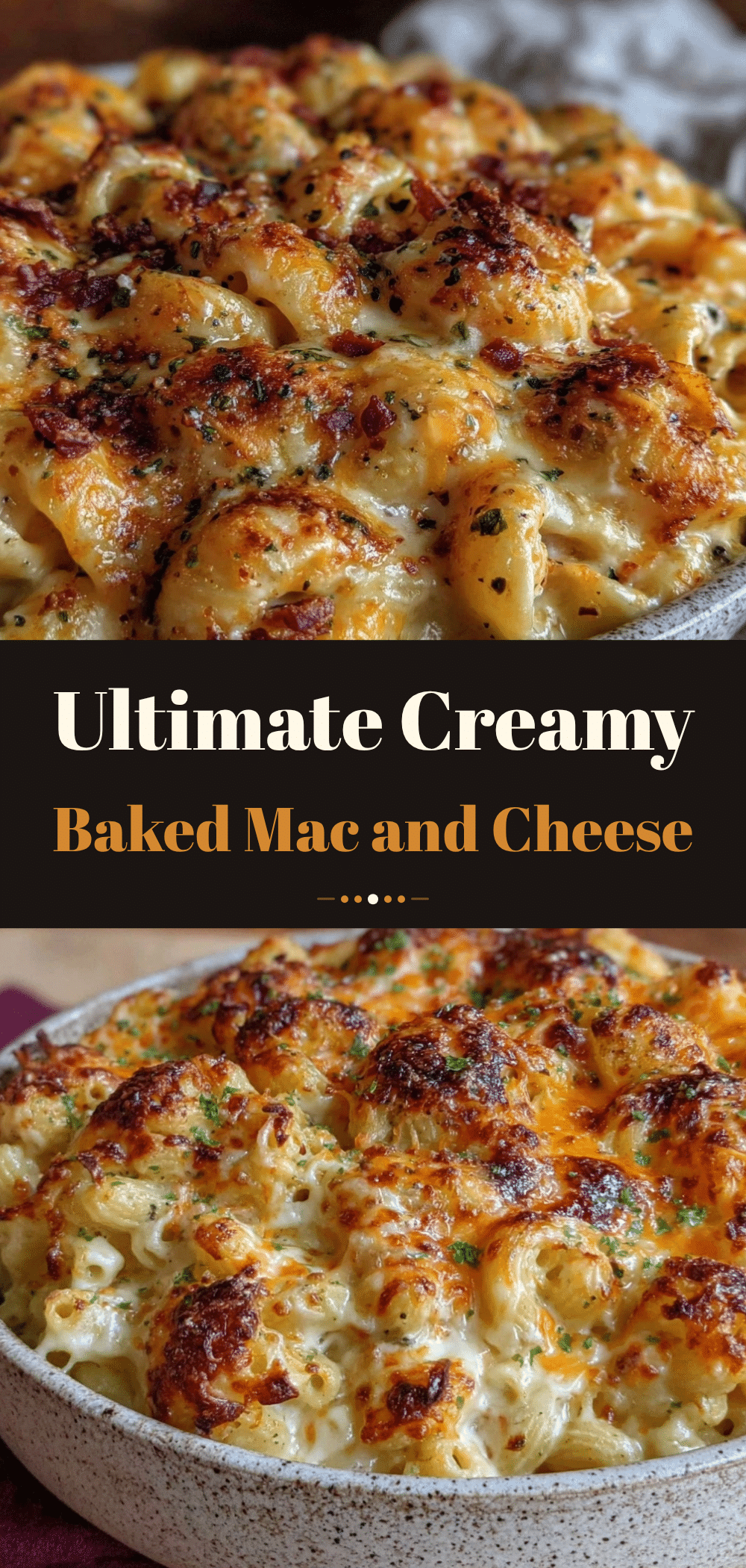 Ultra-Creamy Baked Mac and Cheese: 3 Melty Cheeses 5 ultra-creamy baked mac and cheese recipe