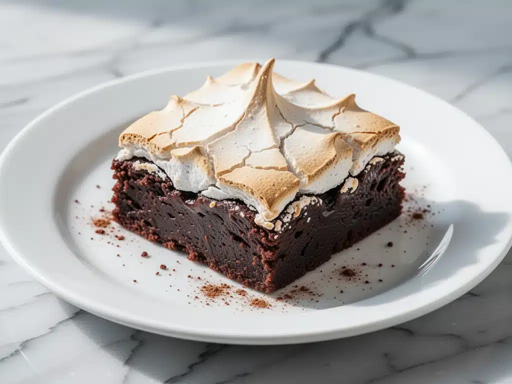 ultra-fudgy one-bowl brownies - featured image