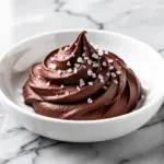 vegan chocolate avocado mousse - featured image