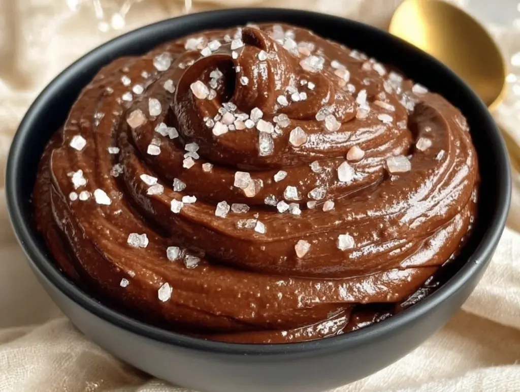 vegan chocolate avocado mousse - featured image